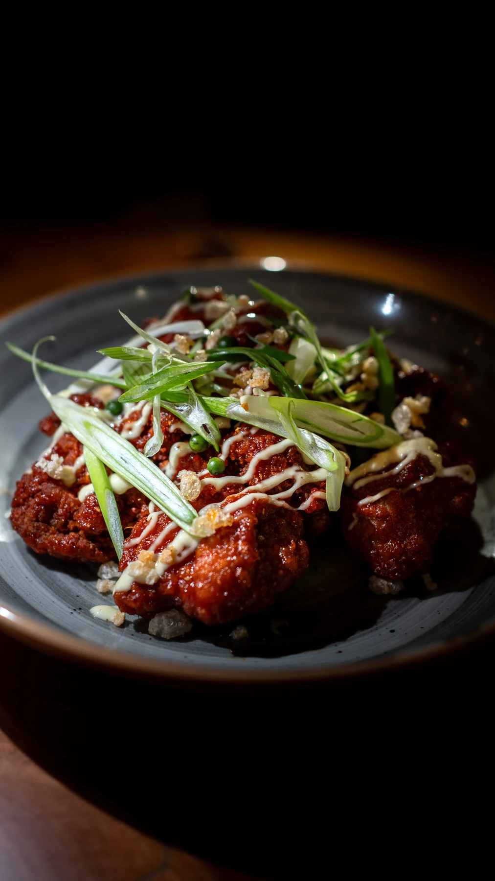 A finished small plate at Mirin