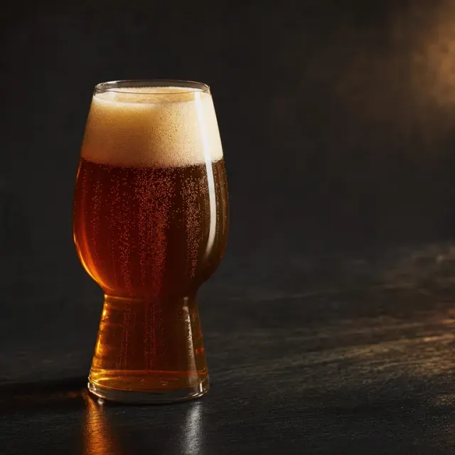 Illustrative deep amber IPA
